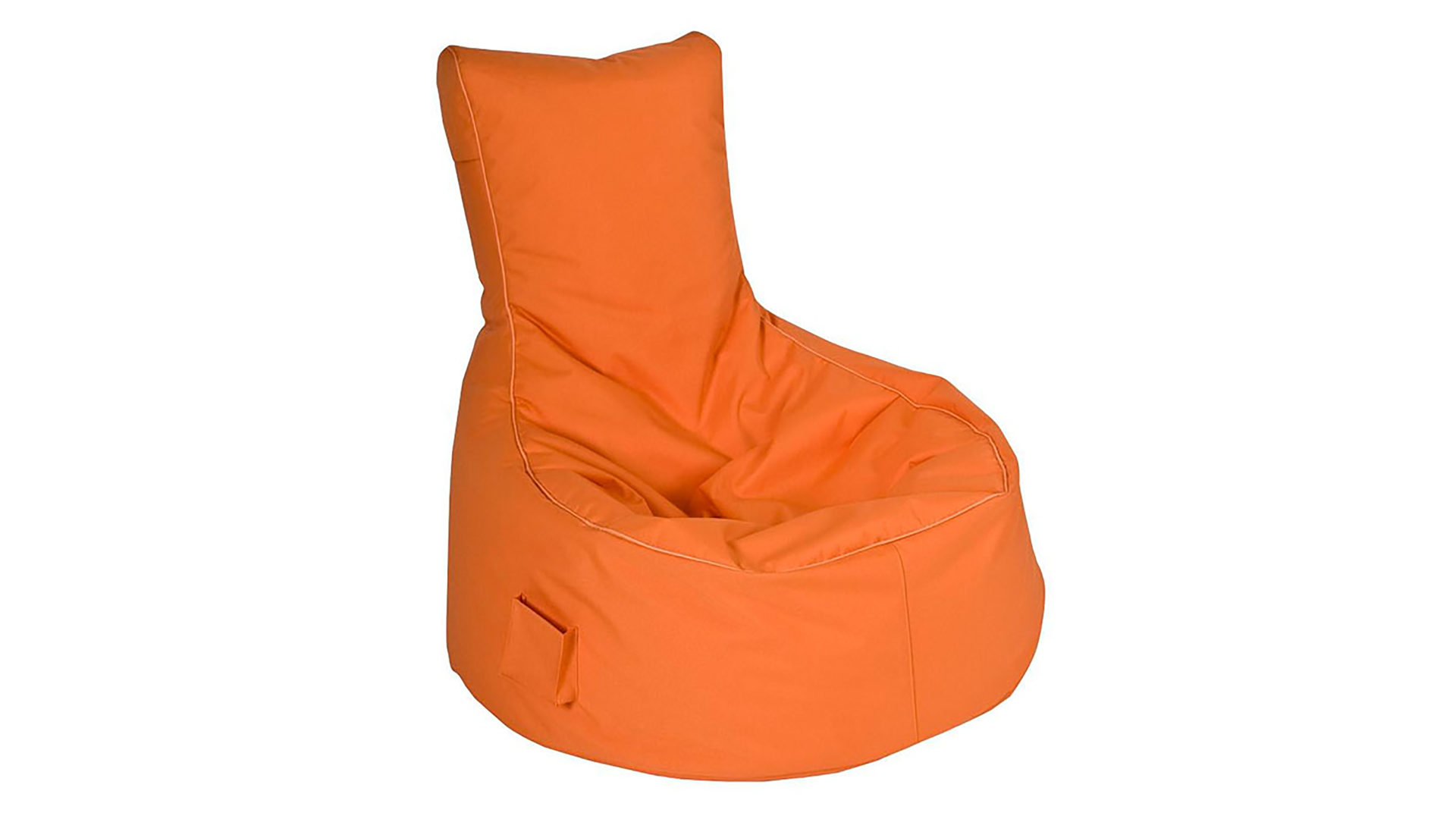 Sitzsack-Sessel Magma sitting point aus Stoff in Orange SITTING POINT Sitzsack-Sessel Scuba Swing als originelles Sitzmöbel oranger Kunstfaserbezug - ca. 95 x 90 x 65 cm
