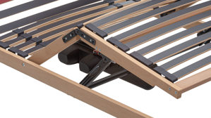 Lattenrost Interliving aus Holz in Holzfarben Interliving Lattenrost Serie 1951 - V6180 motorisch – Liegefläche ca. 90 x 200 cm