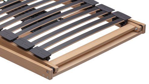 Lattenrost Interliving aus Holz in Holzfarben Interliving Lattenrost Serie 1952 mit Reflux-Verstellung motorisch mit Handschalter – Liegefläche ca. 100 x 200 cm
