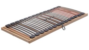 Lattenrost Interliving aus Holz in Holzfarben Interliving Lattenrost Serie 1952 - V6258 rechts mit Hebehilfe – Liegefläche ca. 100 x 200 cm