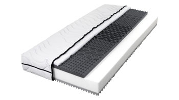 Kaltschaummatratze Sun garden | 162739 aus Stoff in Weiß Kaltschaummatratze Härtegrad 2 - Liegefläche ca. 120 x 200 cm