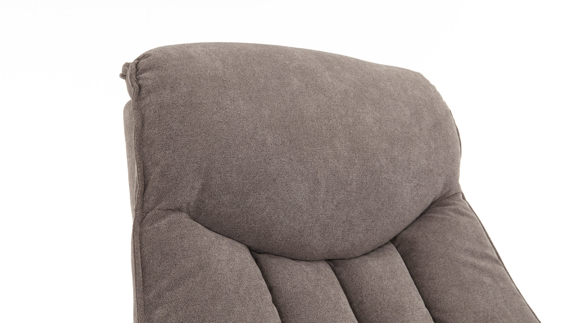 Fernsehsessel Duo collection aus Stoff in Braun TV-Sessel, ein Polstermöbel mit Federkern dunkelbrauner Stoffbezug Bari