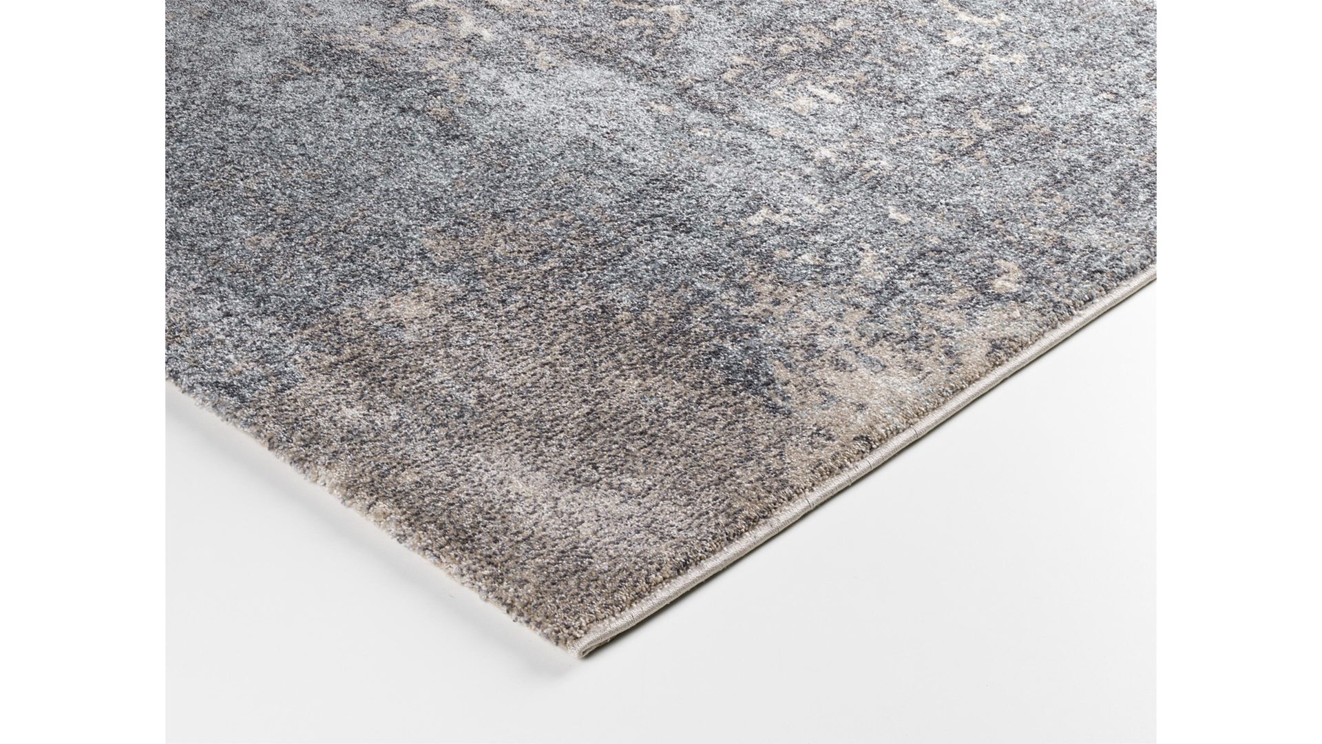 Webteppich Oci aus Kunstfaser in Türkis Designerteppich Butterfly Admiral für Ihre Wohnaccessoires türkis & naturfarben gemusterte Kunstfaser – ca. 160 x 230 cm