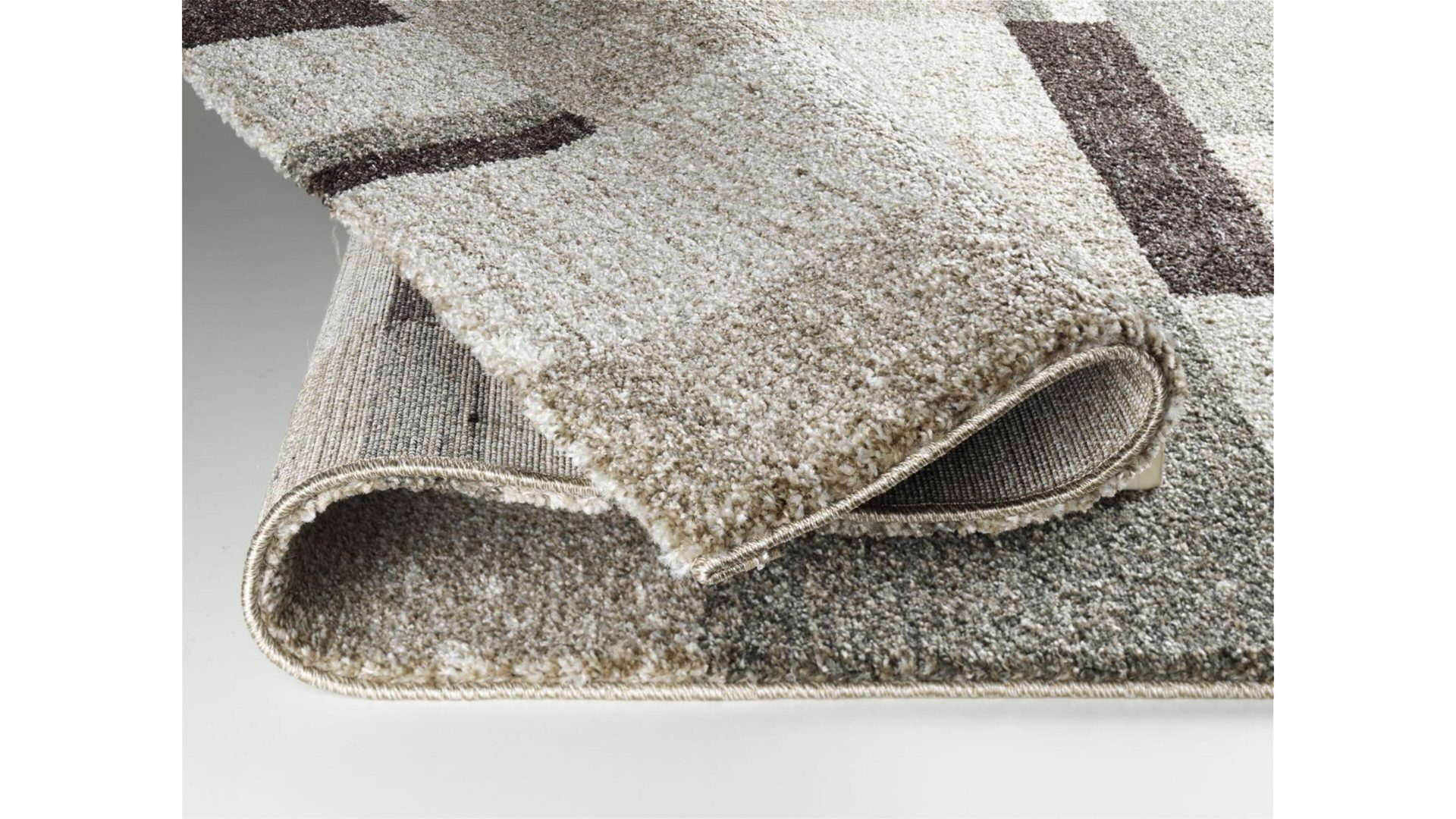 Webteppich Oci aus Kunstfaser in Beige Webteppich Castle Beppo für Ihre Wohnaccessoires beige & braune Kunstfaser – ca. 160 x 230 cm