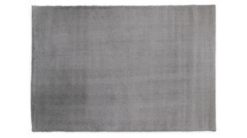 Hochflorteppich Oci aus Kunstfaser in Grau Hochflorteppich Soft Dream für Ihre Wohnaccessoires graue Kunstfaser – ca. 65 x 130 cm