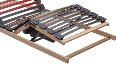 Lattenrost Interliving aus Holz in Holzfarben Interliving Lattenrost Serie 1952 - V6285 zweifach motorisch mit Funk-Fernbedienung – Liegefläche ca. 90 x 200 cm