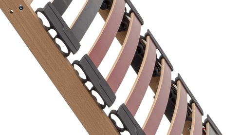 Lattenrost Interliving aus Holz in Holzfarben Interliving Lattenrost Serie 1952 - V6288 Smart zweifach motorisch mit Handschalter – Liegefläche ca. 140 x 200 cm