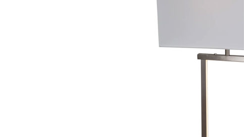 Stehleuchte Globo lighting aus Metall in Metallfarben GLOBO LED-Stehleuchte Sydney bzw. Stehlampe Nickel matt & Kunststoff – Höhe ca. 150 cm