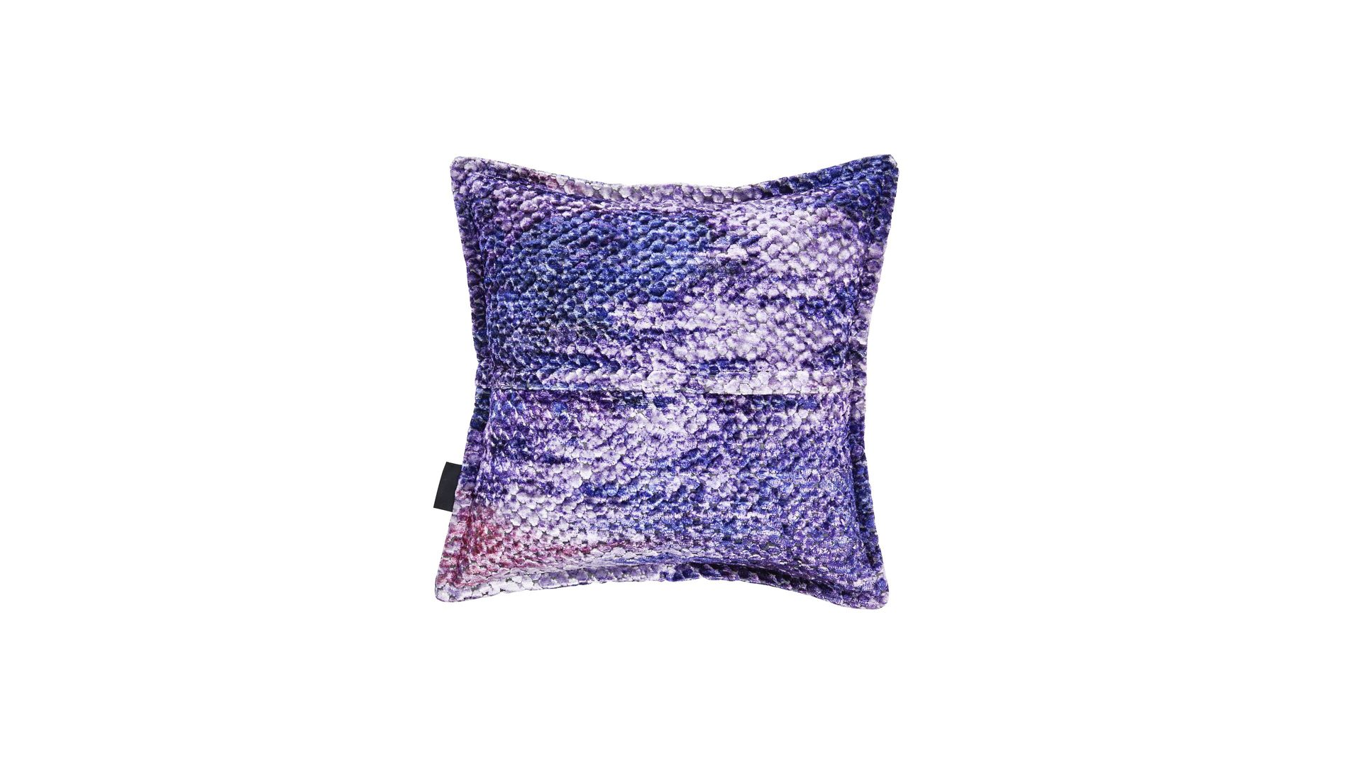 Kissenbezug /-hülle Done.® aus Stoff in Lila done.® Kissenhülle Cushion Glam Colour lila gemusterter Samt – ca. 45 x 45 cm