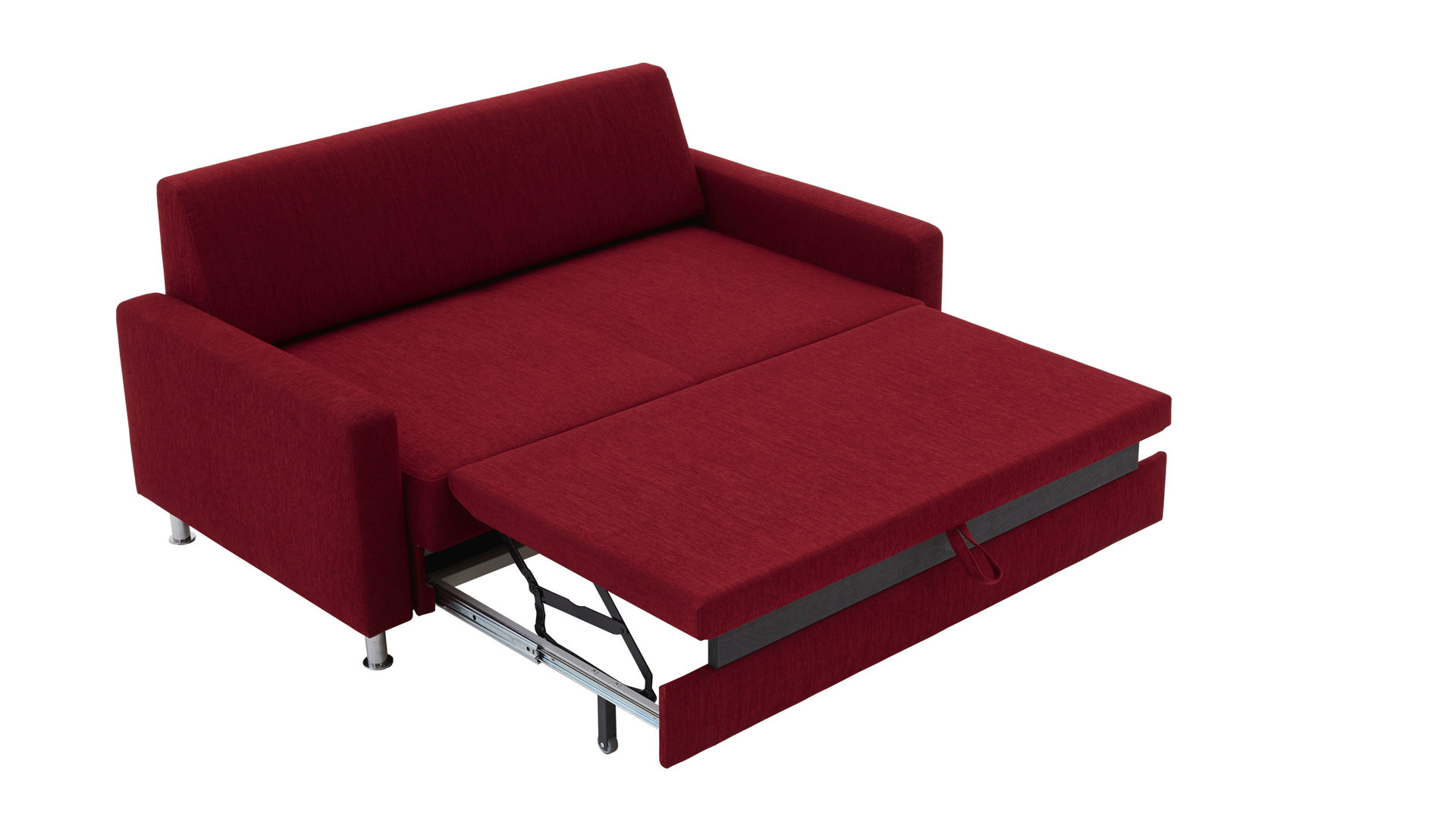 Schlafsofa PARTNERRING COLLECTION aus Stoff in Dunkelrot PARTNERRING COLLECTION Schlafsofa Multi roter Bezug 8-8014 - Breite ca. 166 cm