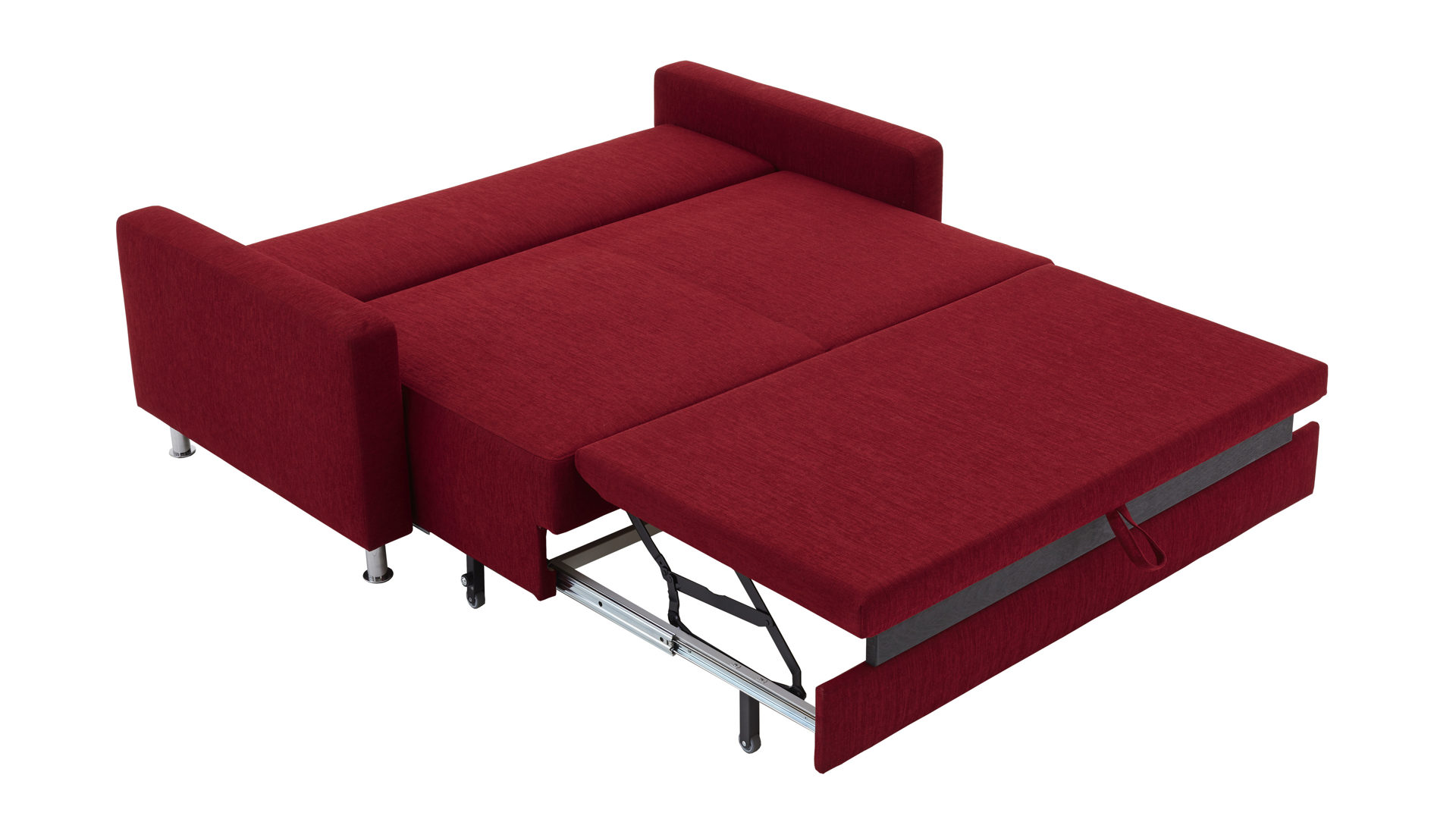 Schlafsofa PARTNERRING COLLECTION aus Stoff in Dunkelrot PARTNERRING COLLECTION Schlafsofa Multi roter Bezug 8-8014 - Breite ca. 166 cm