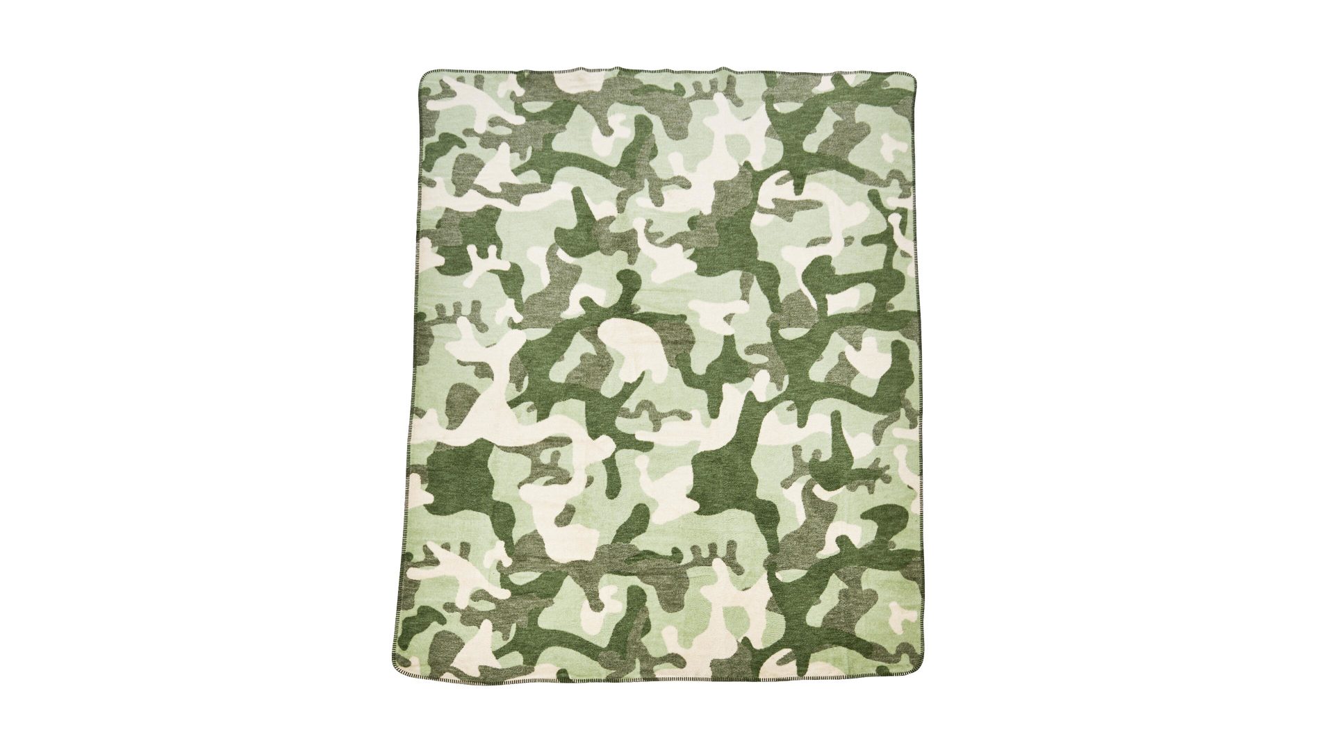 done.® Wohndecke Blanket Camouflage, khakifarbenes Camouflagemuster – ca.  150, Höxter, Paderborn, Detmold