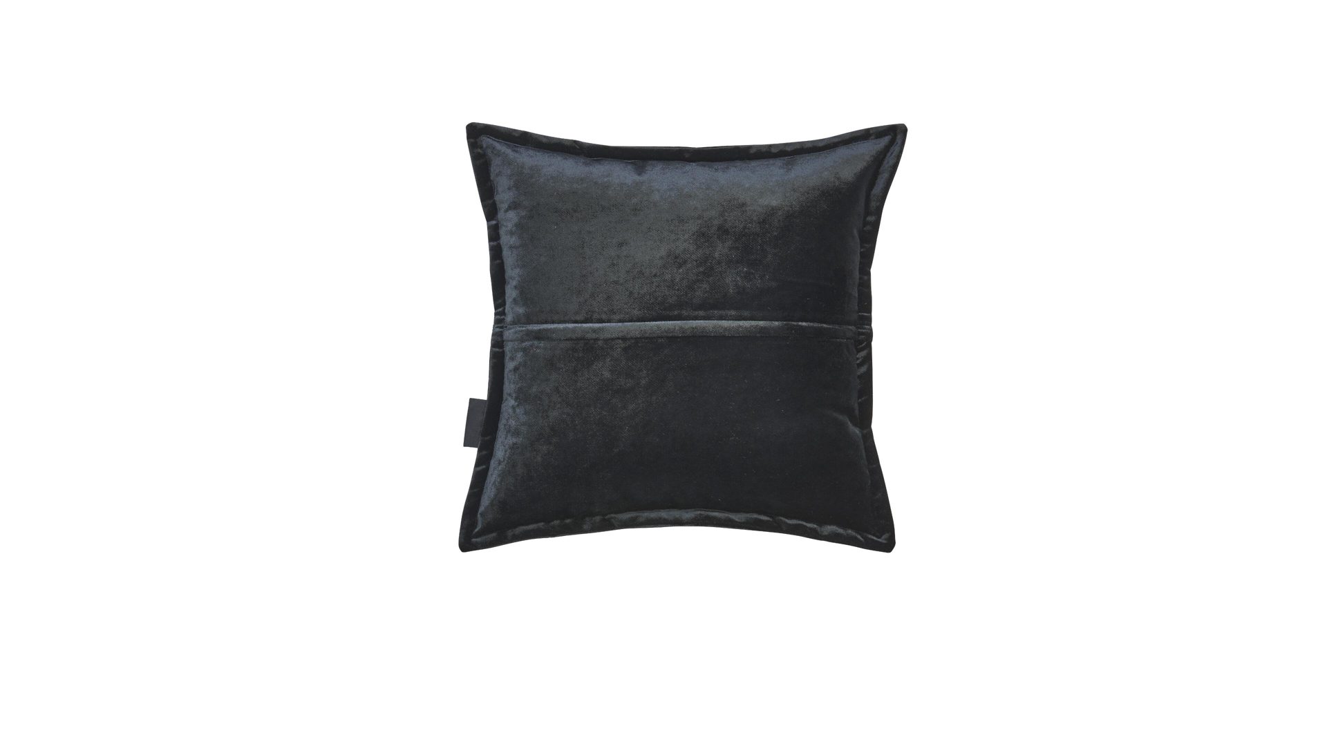 Kissenbezug /-hülle Done.® aus Stoff in Schwarz done.® Kissenhülle Cushion Glam schwarzer Samt - ca. 45 x 45 cm