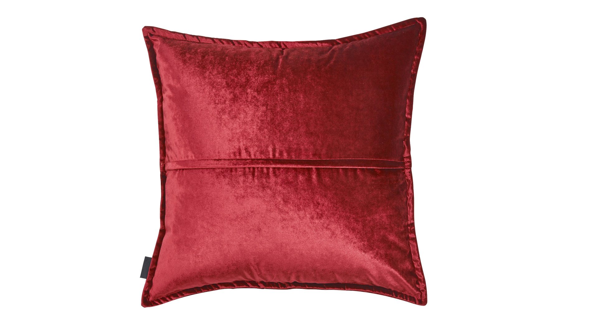 Kissenbezug /-hülle Done.® aus Stoff in Dunkelrot done.® Kissenhülle Cushion Glam roter Samt – ca. 65 x 65 cm