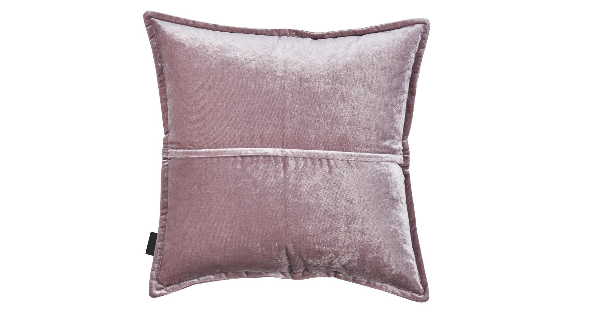 Kissenbezug /-hülle Done.® aus Stoff in Pink done.® Kissenhülle Cushion Glam altrosa Samt – ca. 65 x 65 cm