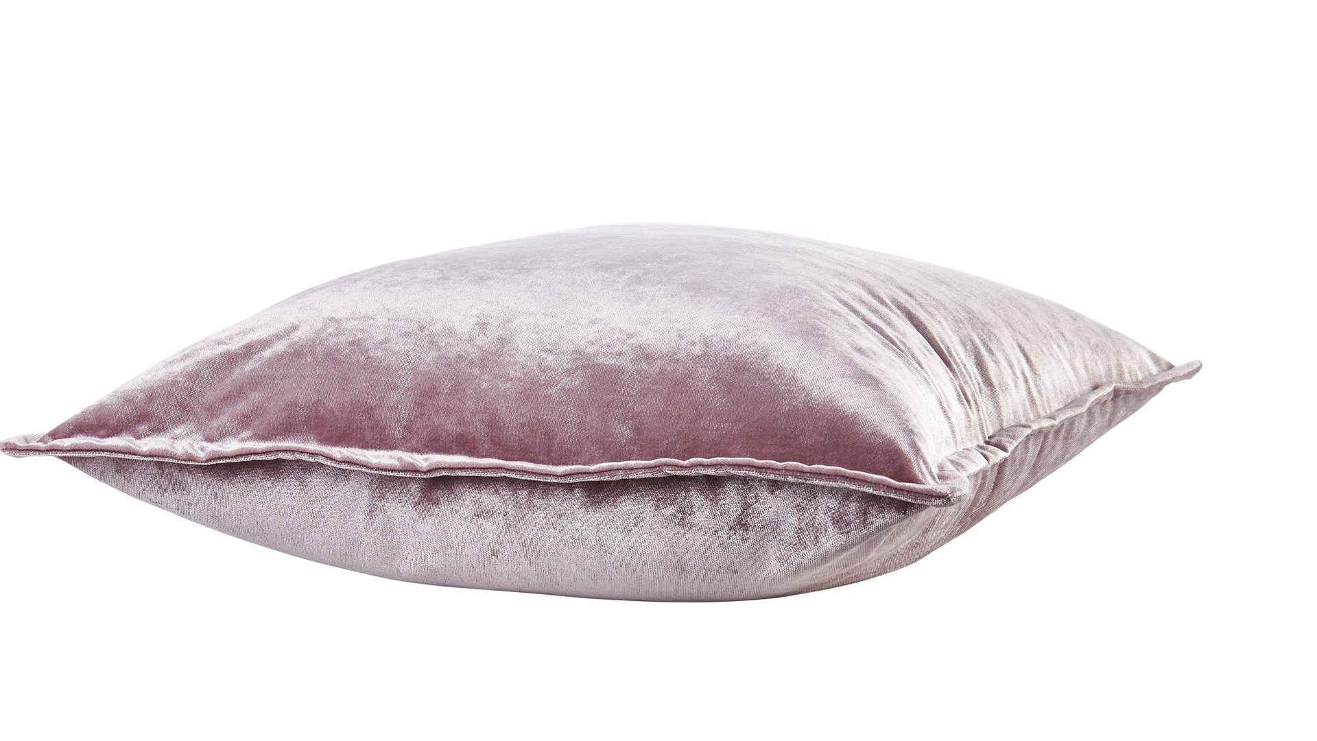 Kissenbezug /-hülle Done.® aus Stoff in Pink done.® Kissenhülle Cushion Glam altrosa Samt – ca. 65 x 65 cm