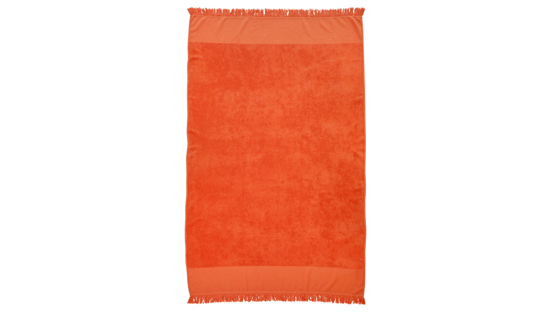 Hamamtuch Done.® aus Stoff in Orange done.® Hamamtuch Caprice korallenfarbene Baumwolle – ca. 95 x 180 cm