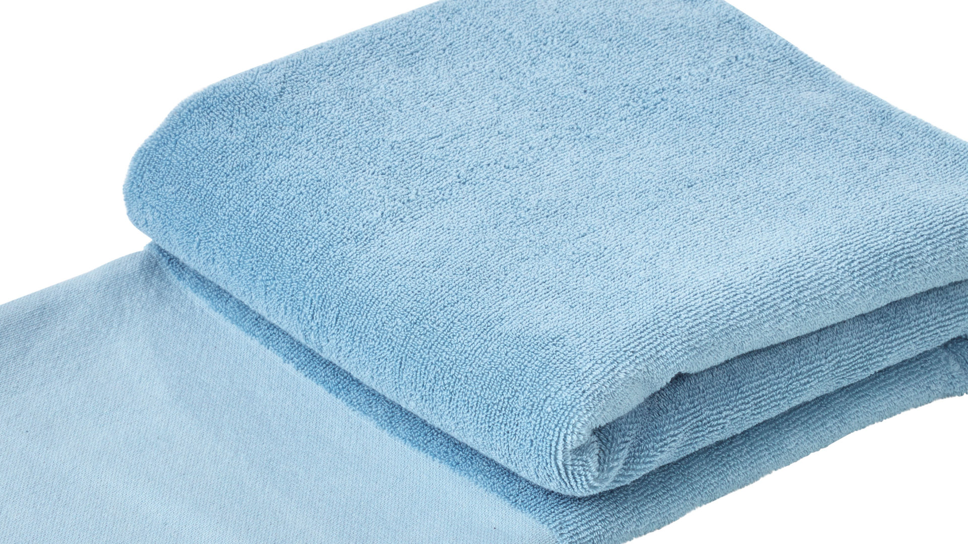 Hamamtuch Done.® aus Stoff in Blau done.® Hamamtuch Caprice hellblaue Baumwolle – ca. 95 x 180 cm