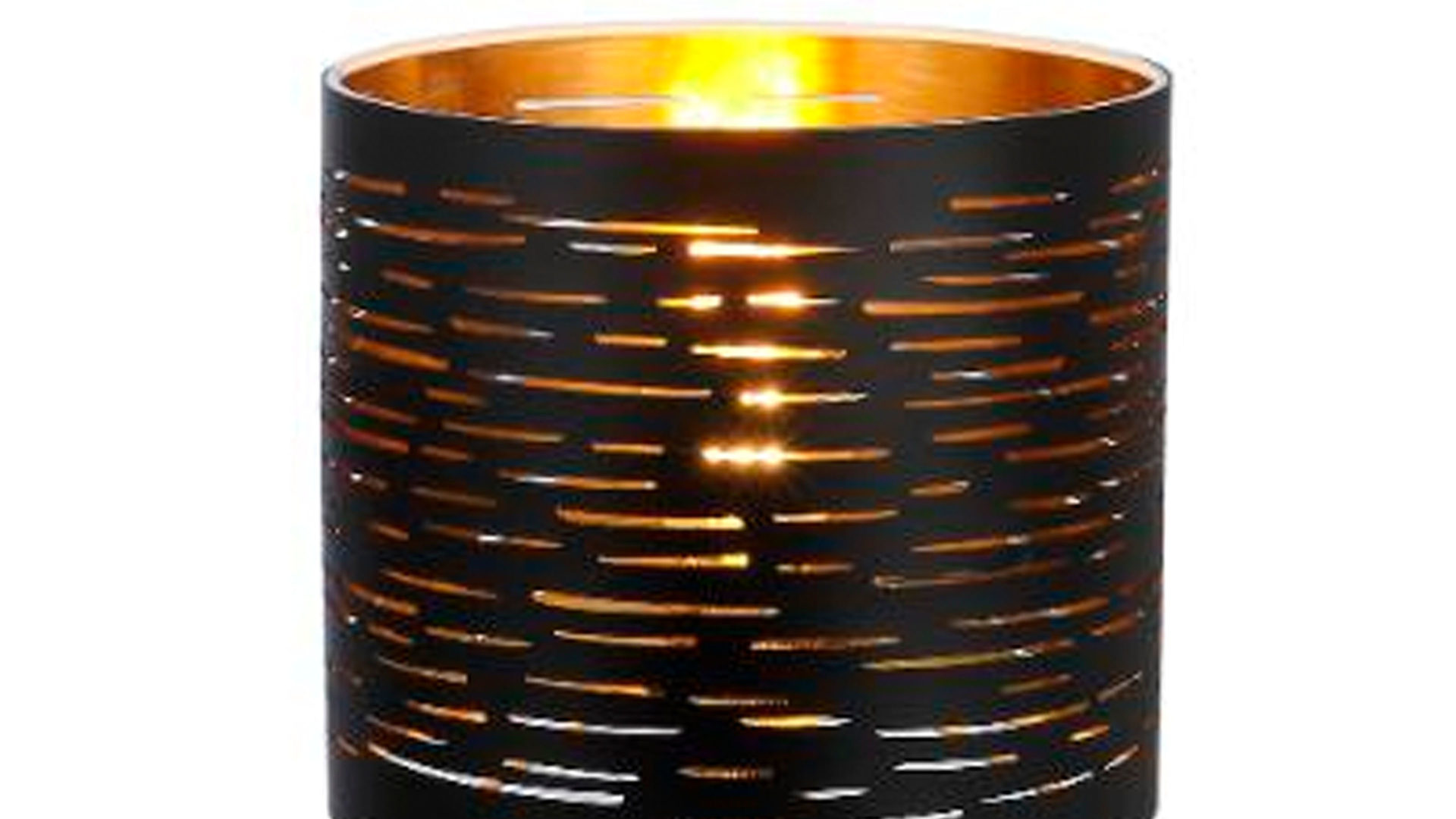 Tischleuchte Globo lighting aus Metall in Schwarz GLOBO Tischlampe Tunno Blattgold & Metall – Höhe ca. 35 cm