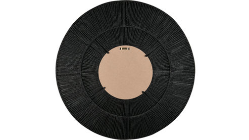 Spiegel Mirrors and more aus Spiegel in Schwarz Dekospiegel Marlene Schwarz - Durchmesser ca. 80 cm