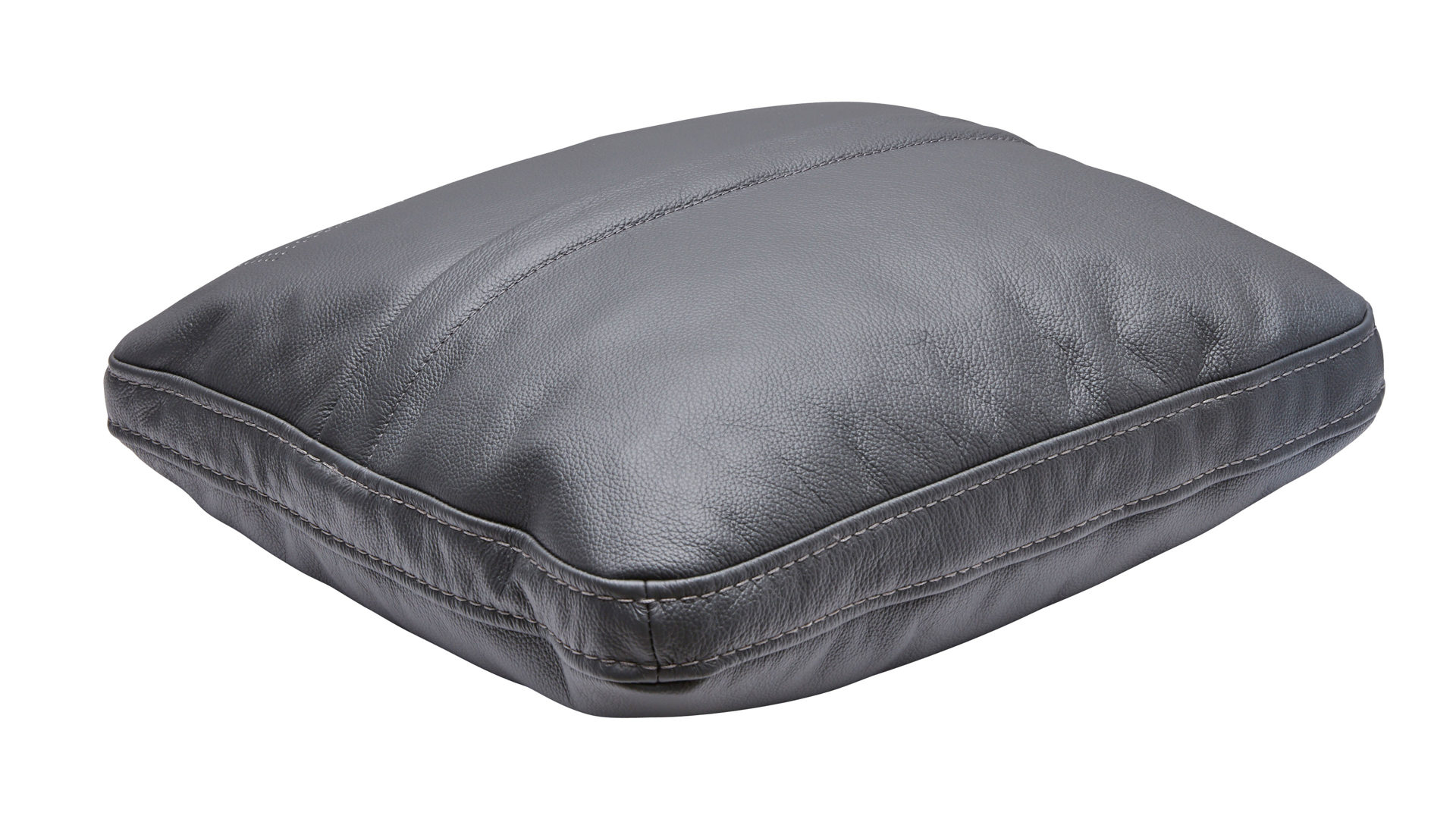 Kissen Interliving aus Leder in Transparent Interliving Sofa Serie 4054 – Armlehnkissen Leder Credo – ca. 48 x 53 cm