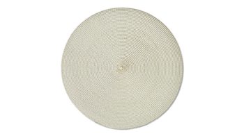 Platzset Zeller present aus Kunstfaser in Beige zeller PRESENT Platzset Twist jadefarben – Durchmesser ca. 38 cm