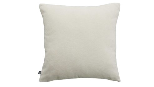 Kissenbezug /-hülle Interliving aus Stoff in Weiß Interliving Kissen Serie 9124 - Kissenhülle weiße Chenille - ca. 40 x 40 cm