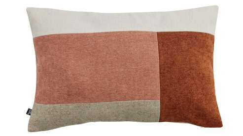 Kissenbezug /-hülle Interliving aus Stoff in Rosa Interliving Kissen Serie 9127 - Kissenhülle Sand- & Rosetöne - ca. 40 x 60 cm