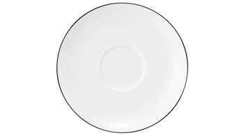 Unterteller Seltmann aus Porzellan in Weiß Seltmann Lido – Tee-Unterteller weißes Porzellan – Durchmesser ca. 13 cm