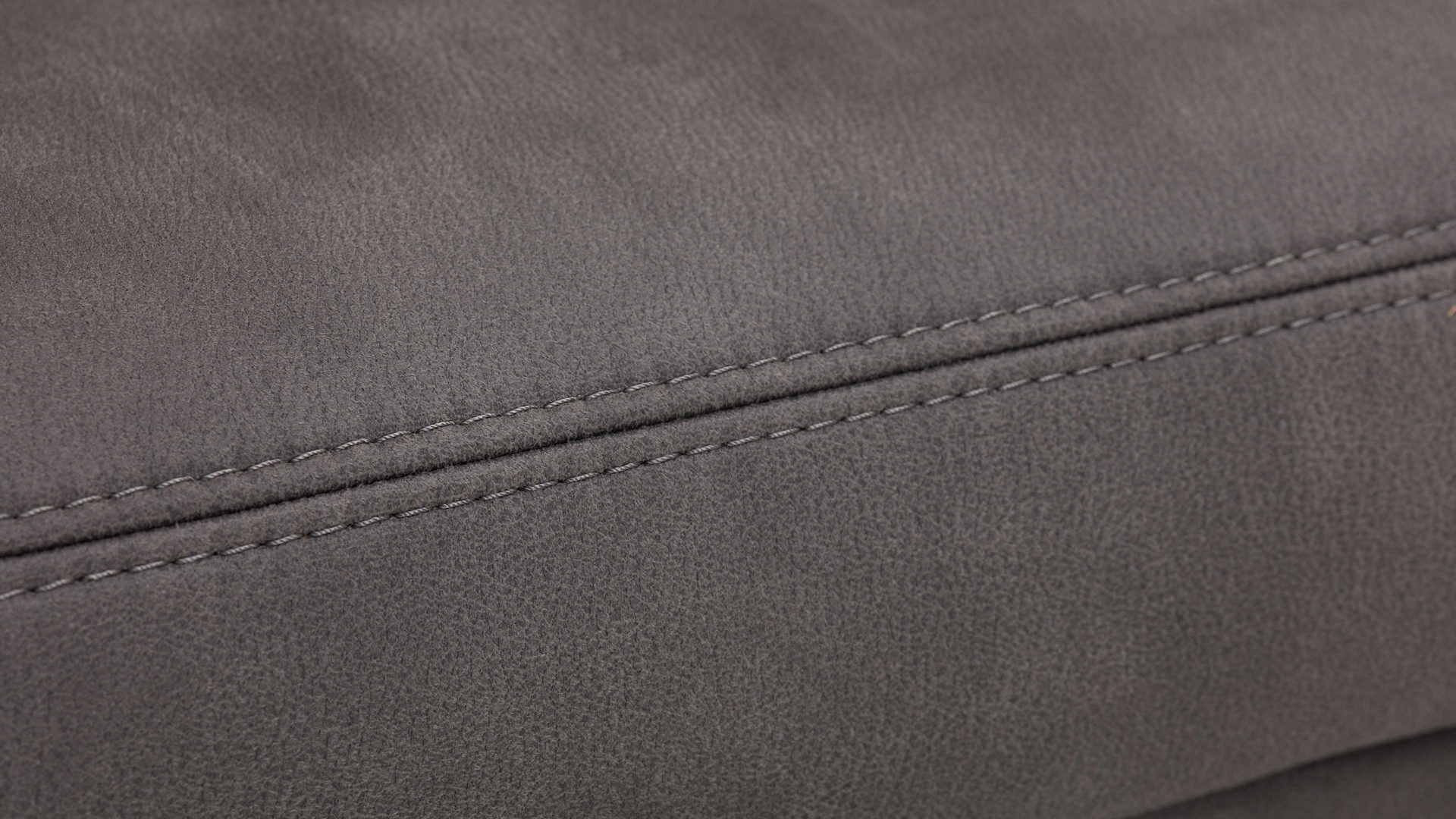 Polsterhocker Steinpol polsteria aus Stoff in Grau Polsterhocker mit Relaxfunktion anthrazitfarbener Bezug Deluxe - ca. 67 x 56 cm