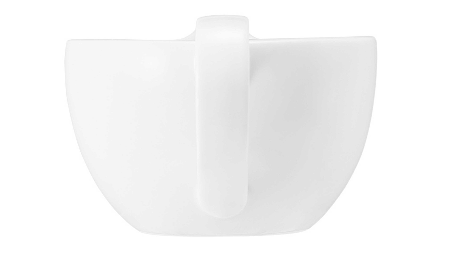 Sauciere Seltmann weiden aus Porzellan in Weiß Seltmann Geschirrserie Beat 3 – Sauciere weißes Porzellan – ca. 580 ml