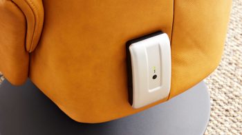 Akku Interliving aus Metall in Metallfarben Interliving Sessel Serie 4550 – Akku 0920 90X Silber