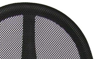 Drehstuhl OrthoSedis aus Stoff in Grau Drehstuhl orthoSedis 20 als ergonomisches Büromöbel anthrazitfarbener Sitzbezug G22 & schwarze Netzbespannung, verchromtes Drehkreuz