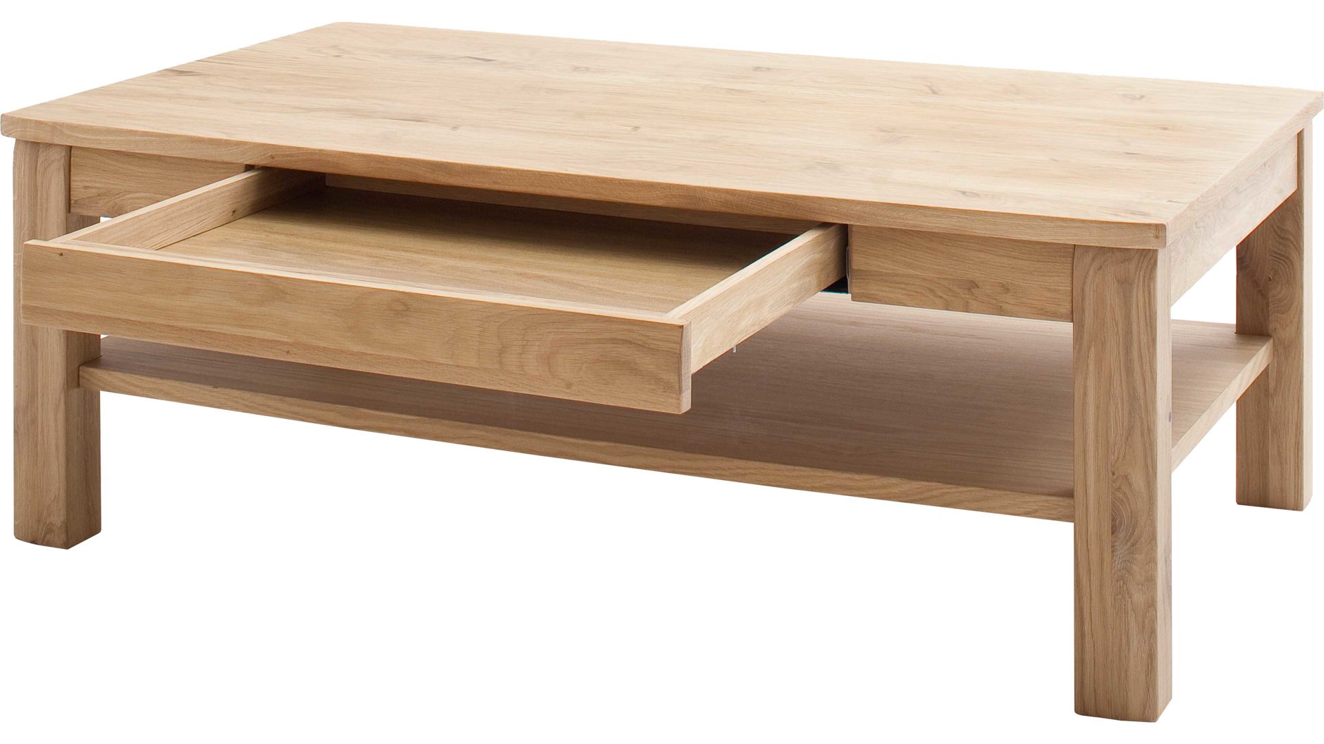 Couchtisch Mca furniture aus Holz in Holzfarben Wohnprogramm Santori - Couchtisch Eiche & Asteiche – ca. 117 x 85 cm