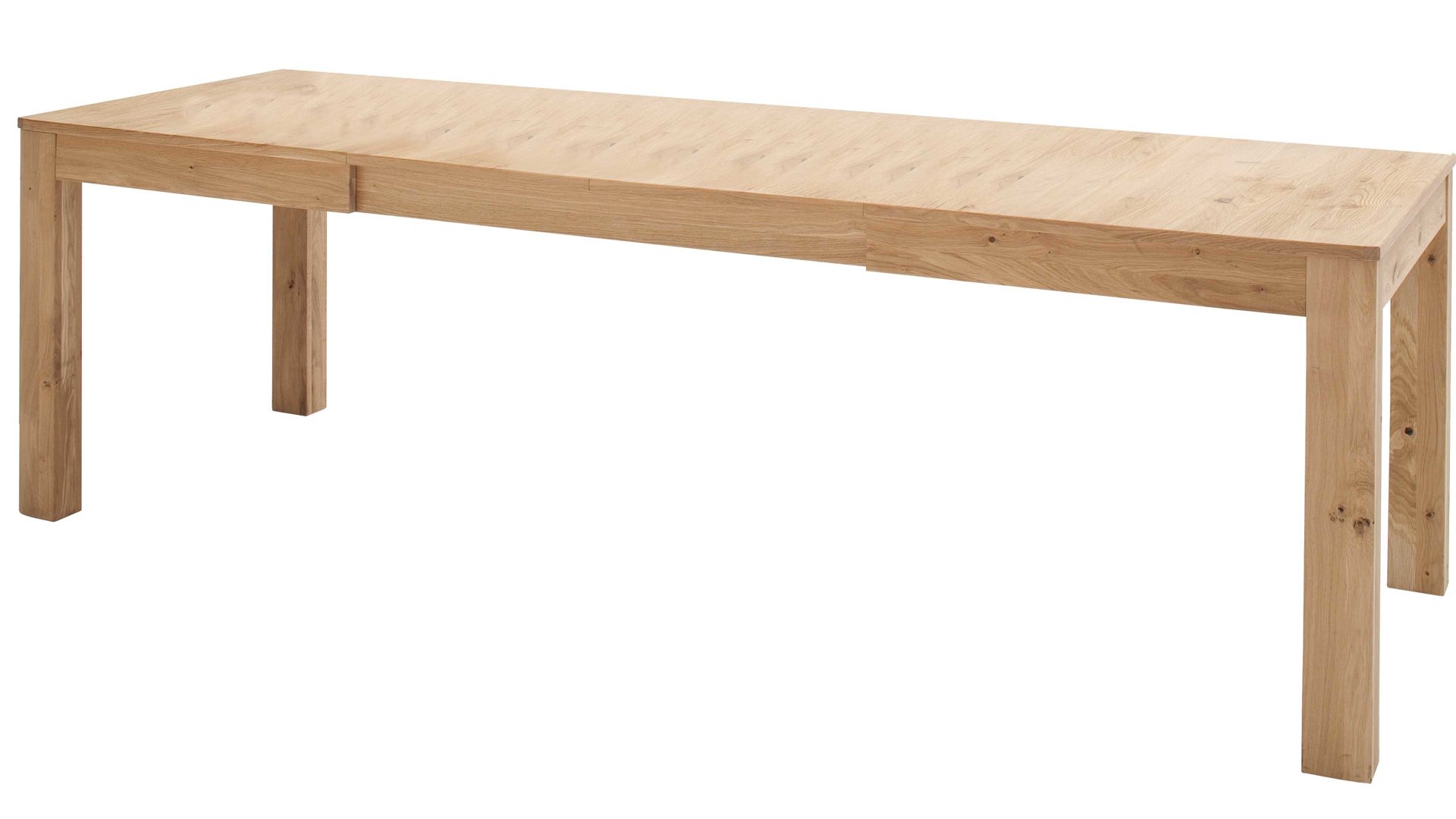 Auszugtisch Mca furniture aus Holz in Holzfarben Wohnprogramm Santori - Auszugtisch Asteiche & Eiche– ca. 160-260 x 90 cm