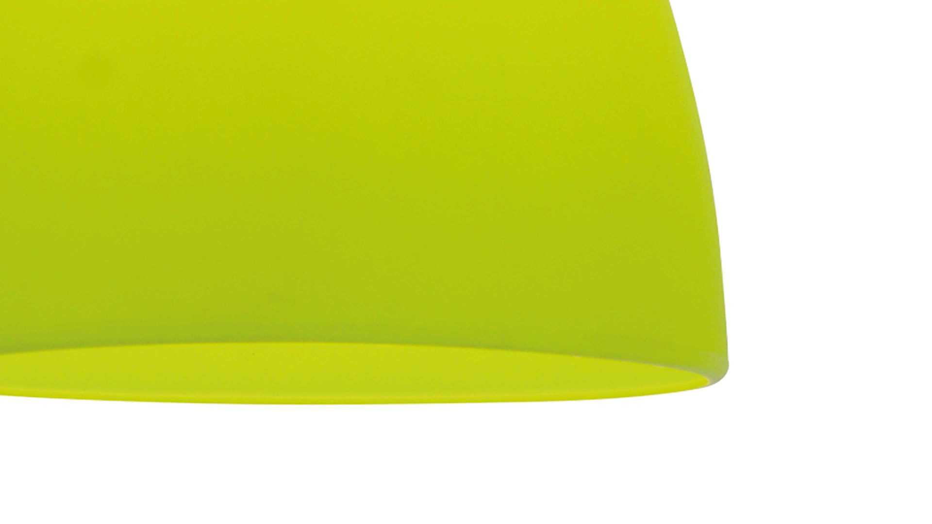 Pendelleuchte Näve aus Kunststoff in Hellgrün näve Hängelampe Fancy kiwigrünes Silikon - Durchmesser ca. 25 cm