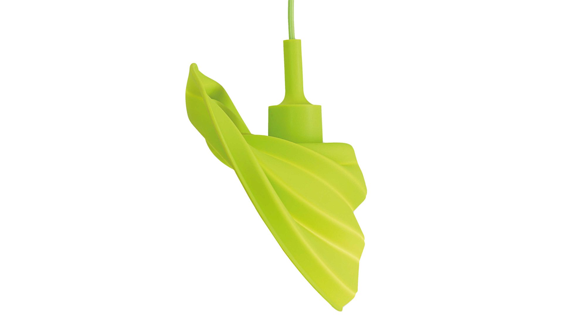 Pendelleuchte Näve aus Kunststoff in Hellgrün näve Hängelampe Fancy Kiwigrün - Durchmesser ca. 24 cm