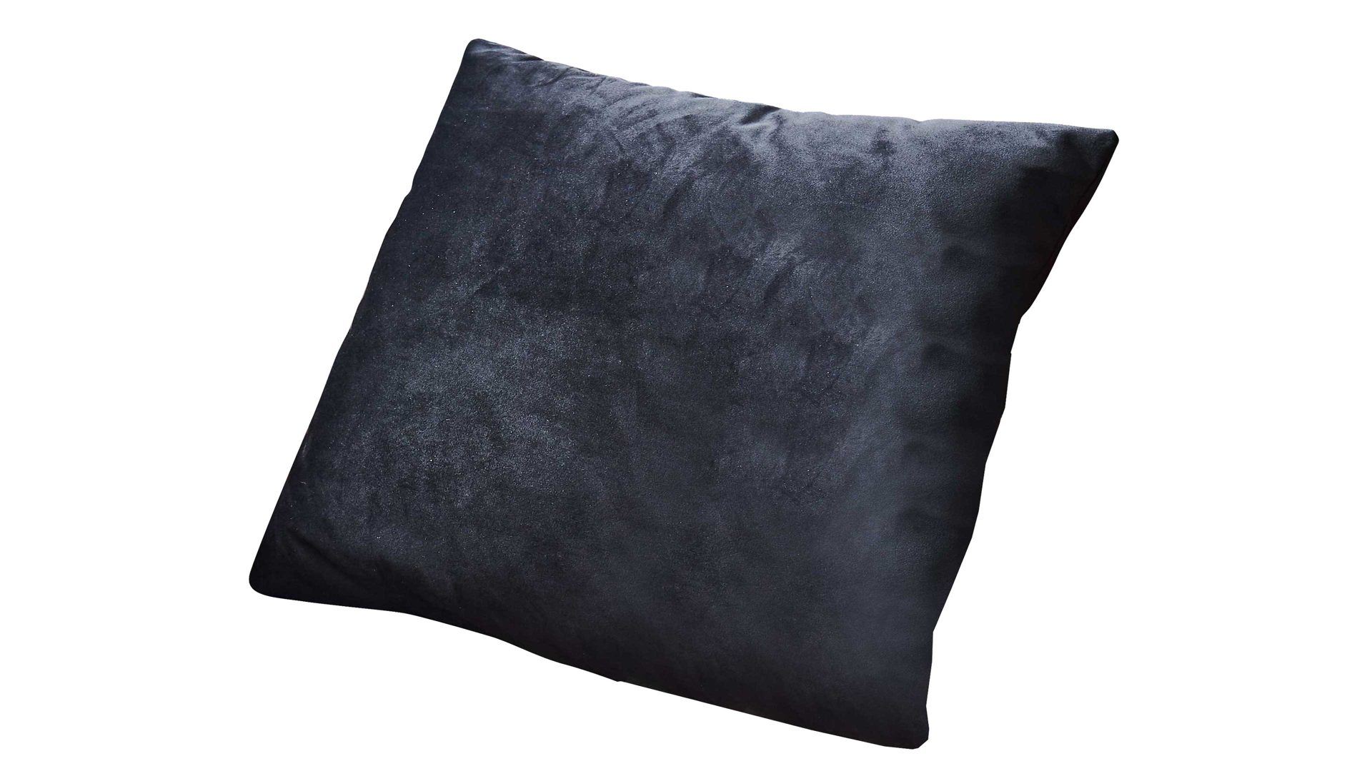 Kissen SOFAkultur aus Stoff in Schwarz SOFAkultur Programm SK 254 - Kissen schwarzer Bezug Velvet – ca. 60 x 40 cm