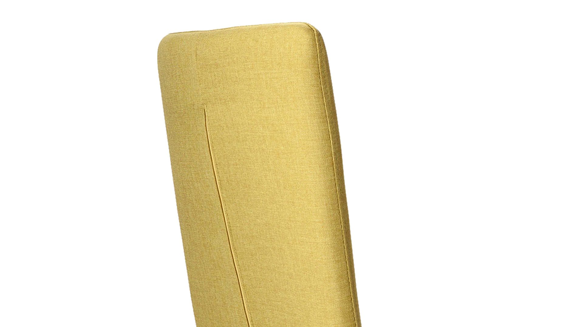 Polsterstuhl Standard furniture factory aus Webstoff in Gelb Polsterstuhl Manon, auch als Esszimmerstuhl einsetzbar lemonfarbener Bezug Grand 4003 & Buchegestell