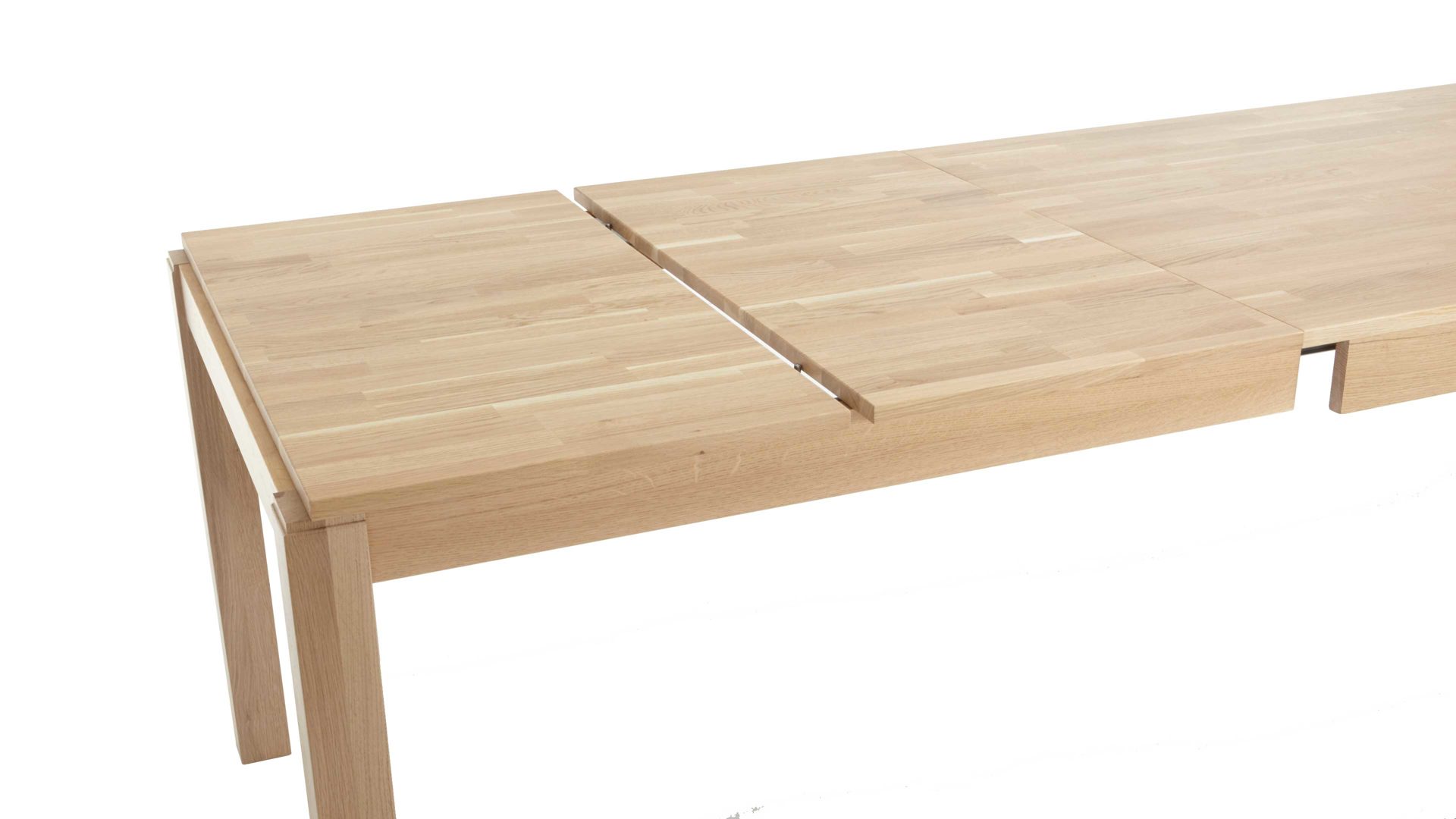 Auszugtisch Standard furniture factory aus Holz in Holzfarben Esszimmertisch bzw. Ausziehtisch Fano geölt Eiche - ca. 140-190 x 90 cm