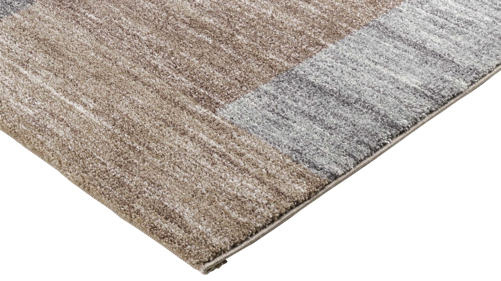 Webteppich Oci aus Kunstfaser in Braun Webteppich Sofi Grand für Ihre Wohnaccessoires beige & braune Kunstfaser – ca. 140 x 200 cm