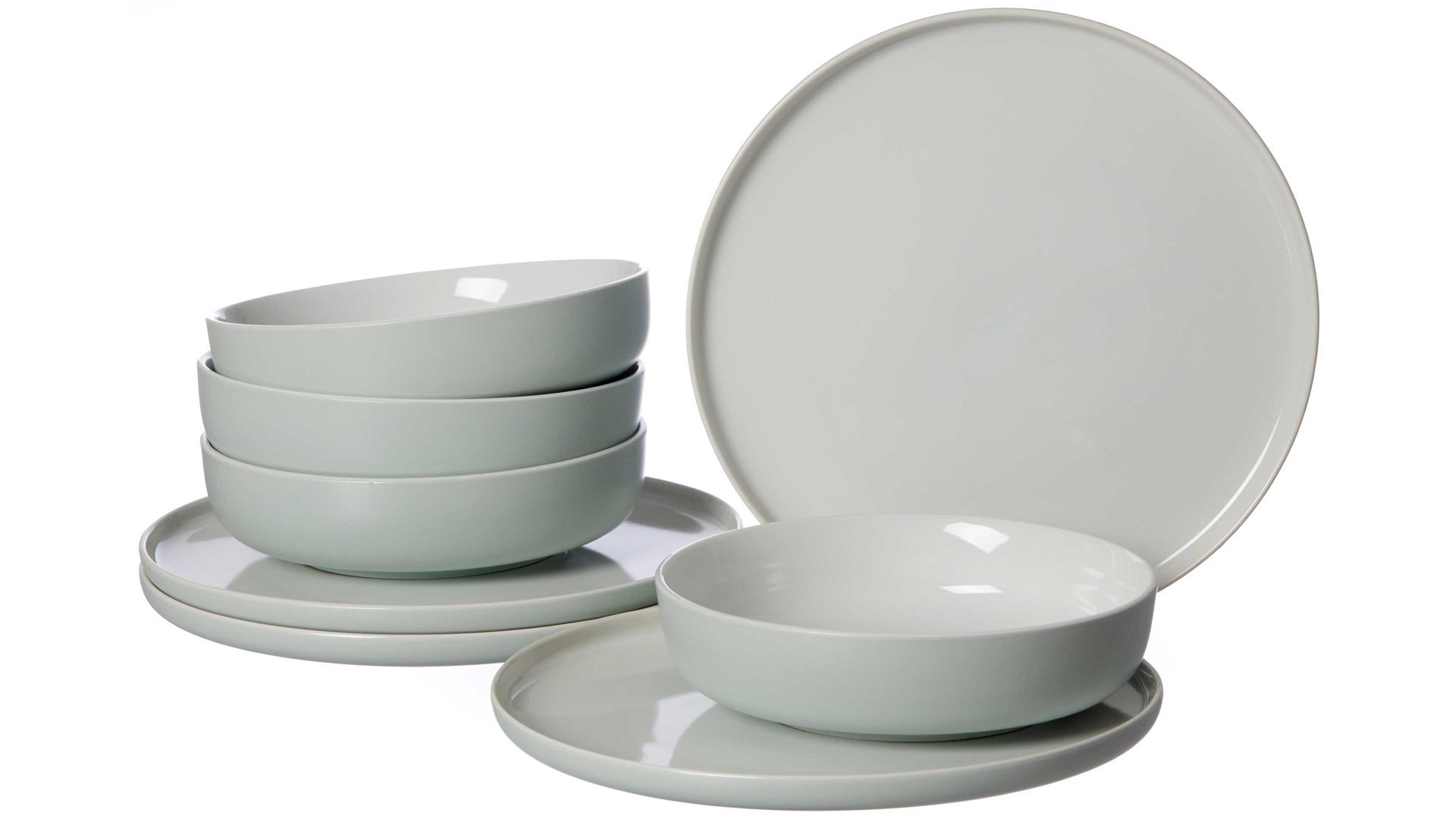 Tafelservice Ritzenhoff & breker aus Keramik in Grün Ritzenhoff & Breker Tafelservice Jasper mintfarbene Keramik - 8-teilig, Tafelgeschirr