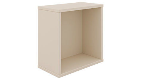 Wandregal Paidi aus Holz in Beige PAIDI Eefje – Wandbox Cashmere-Beige - ca. 35 x 35 cm