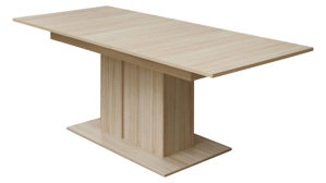 Auszugtisch Innostyle aus Holz in Hellbraun Wohnzimmer Serie Ina - Auszugtisch Kaschmir & Riva Eiche - ca. 180 - 220 x 90 cm