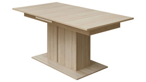 Auszugtisch Innostyle aus Holz in Hellbraun Wohnzimmer Serie Ina - Auszugtisch Kaschmir & Riva Eiche - ca. 180 - 220 x 90 cm