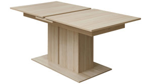 Auszugtisch Innostyle aus Holz in Hellbraun Wohnzimmer Serie Ina - Auszugtisch Kaschmir & Riva Eiche - ca. 180 - 220 x 90 cm