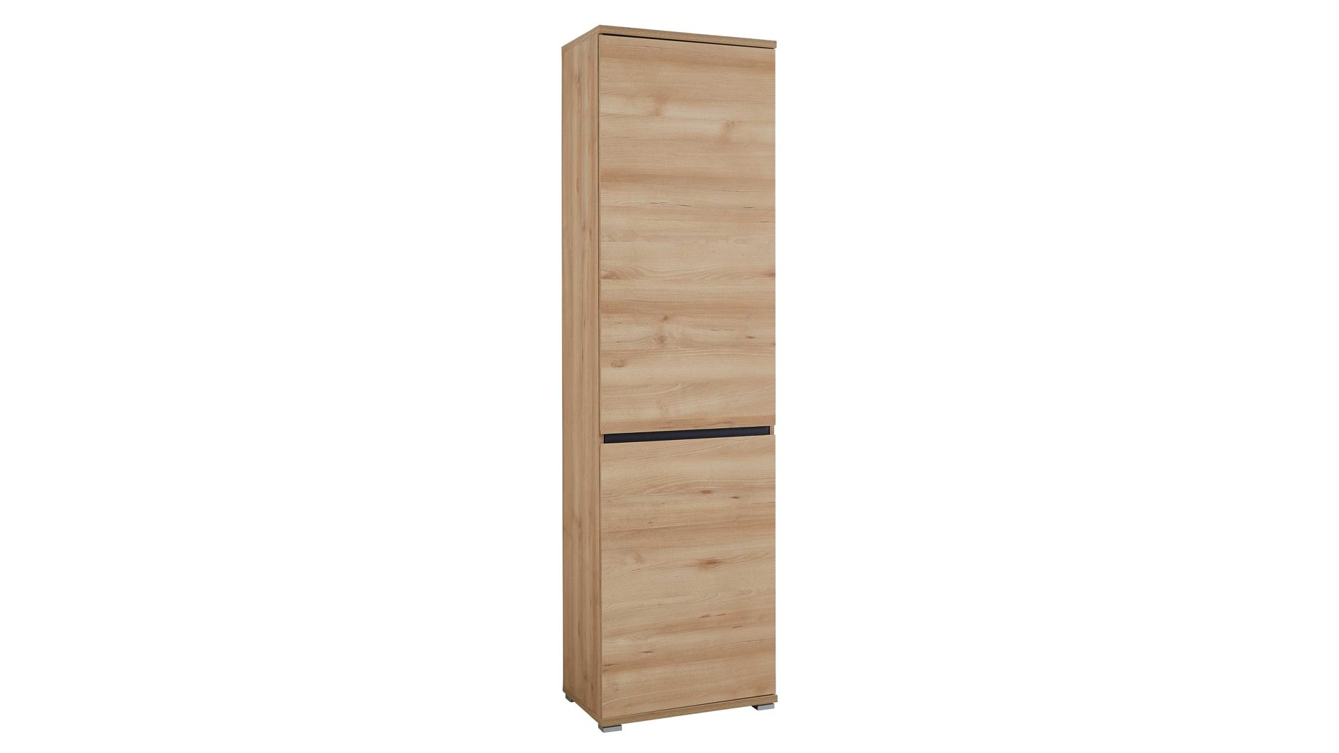 Garderobenschrank Germania i.i. aus Holz in Holzfarben Garderobenschrank Lissabon als stilvolles Dielenmöbel Edelbuche - eine Tür