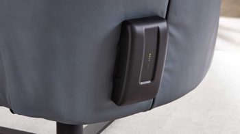 Akku Interliving aus Metall in Anthrazit Interliving Sessel Serie 4561 – Akku 0920 90X Anthrazit