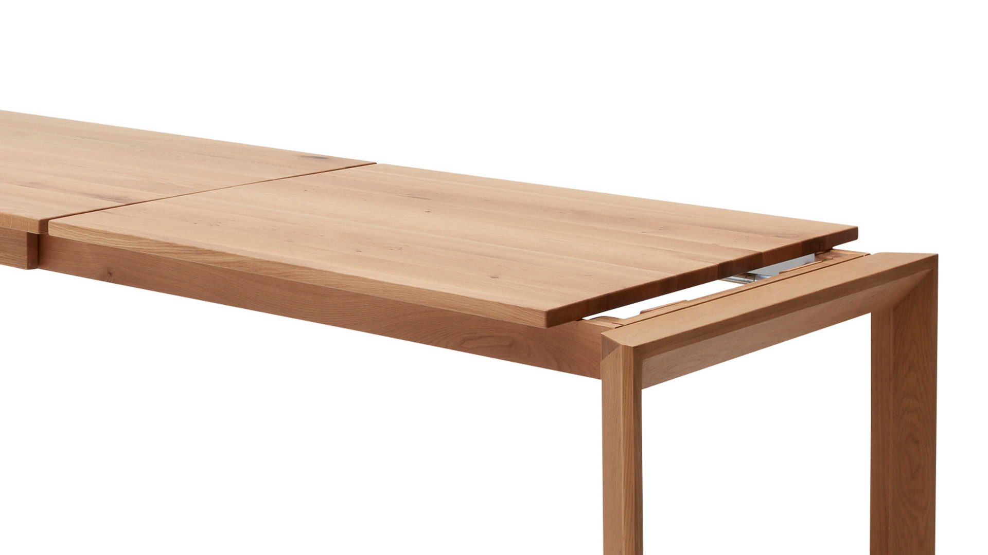Auszugtisch Interliving aus Holz in Holzfarben Interliving Esszimmer Serie 5102 – Auszugtisch V203 Charakter-Eiche – ca. 180-280 x 90 cm