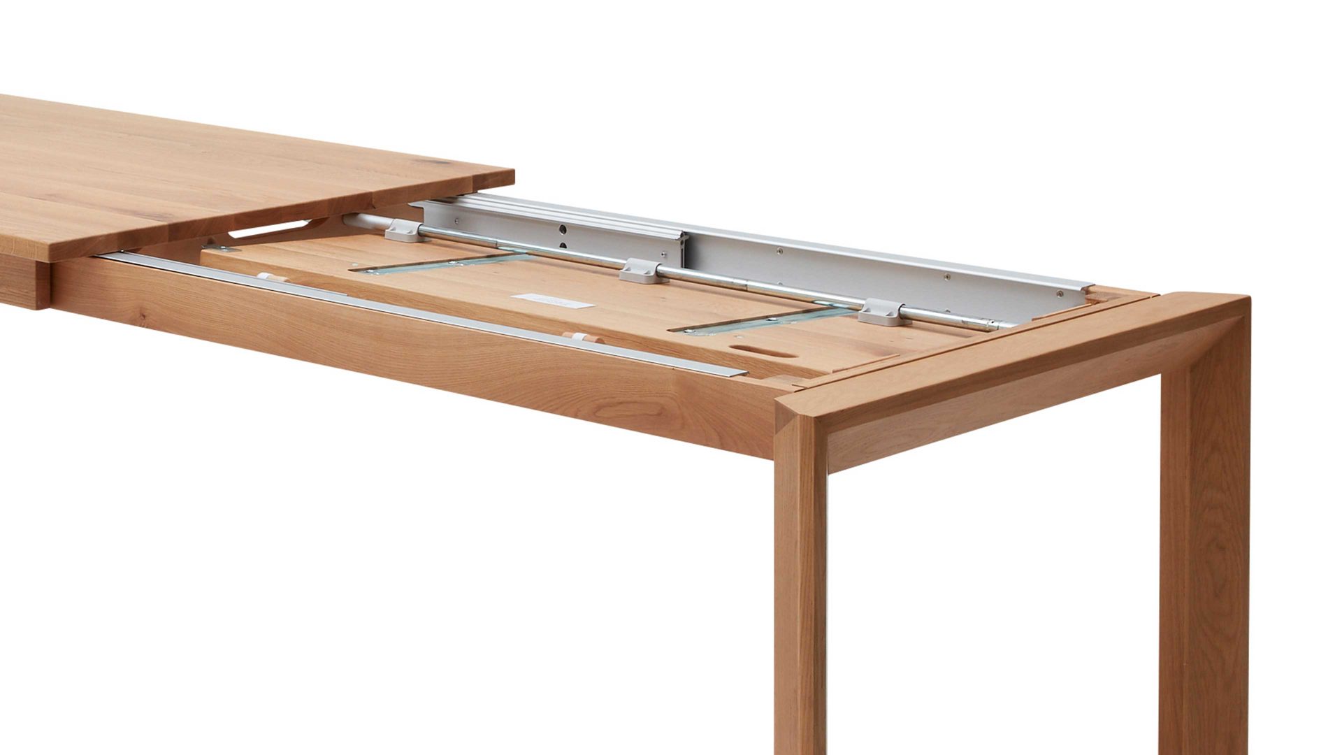 Auszugtisch Interliving aus Holz in Holzfarben Interliving Esszimmer Serie 5102 – Auszugtisch Charakter-Eiche – ca. 180-280 x 90 cm